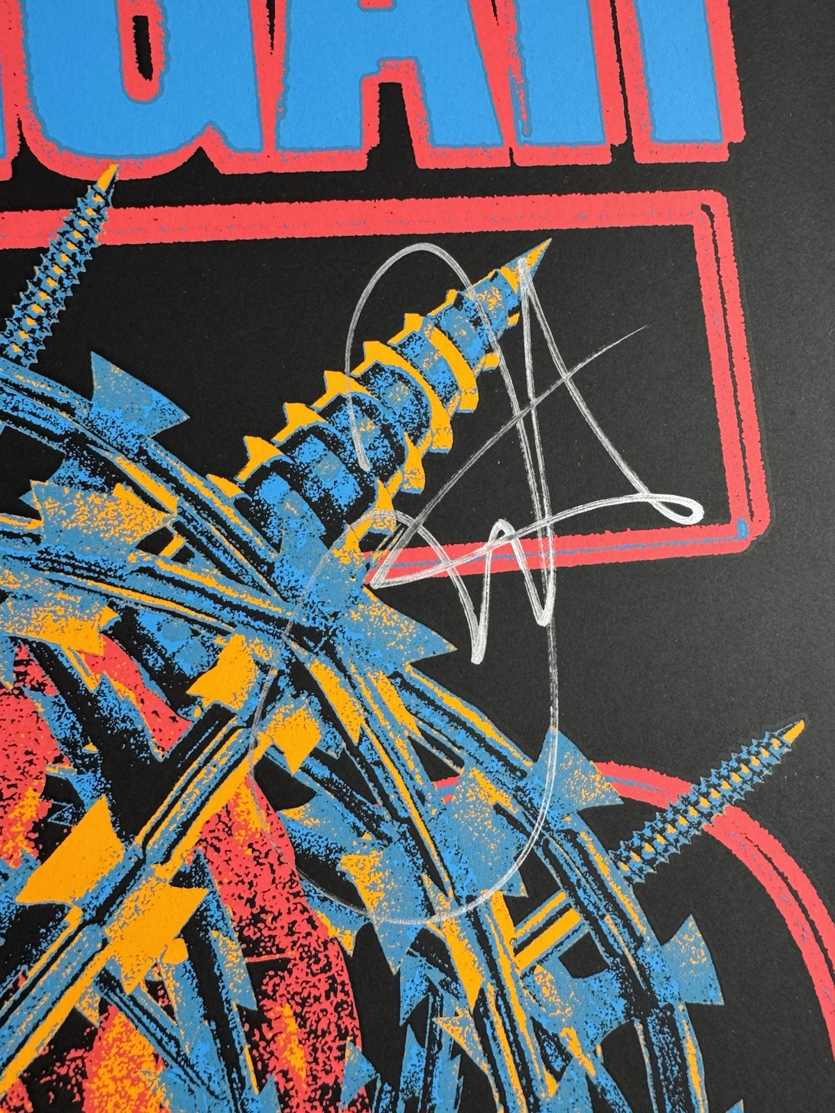 🚨SIGNED🚨 Meshuggah Chaosphere SDCC 2023 Rebellion Republic silkscreen poster