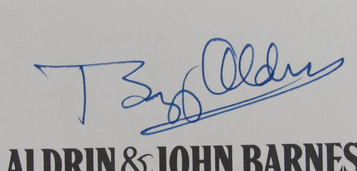 Buzz Aldrin Signed/Autographed “Encounter with Tiber” Book PSA/DNA 190229