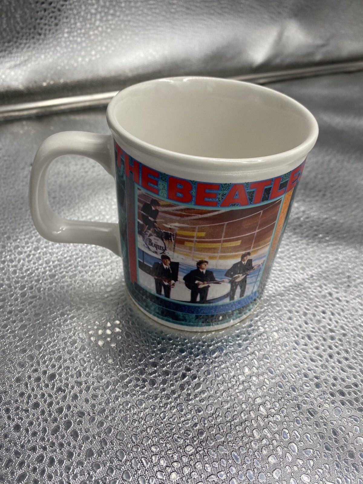 The Beatles Ringo Star Vintage Ceramic Coffee Mug 1991 Apple Corps