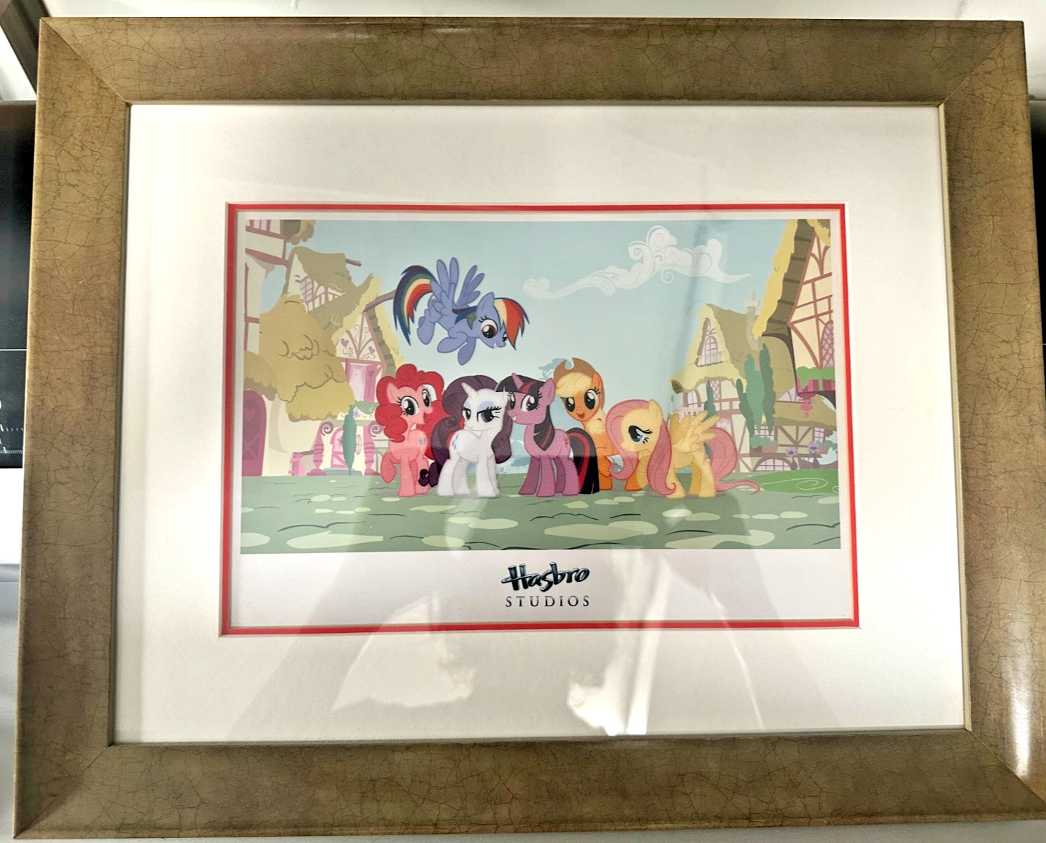 My Little Pony Animation Art Sericel Double Matte Quality Frame 17×14