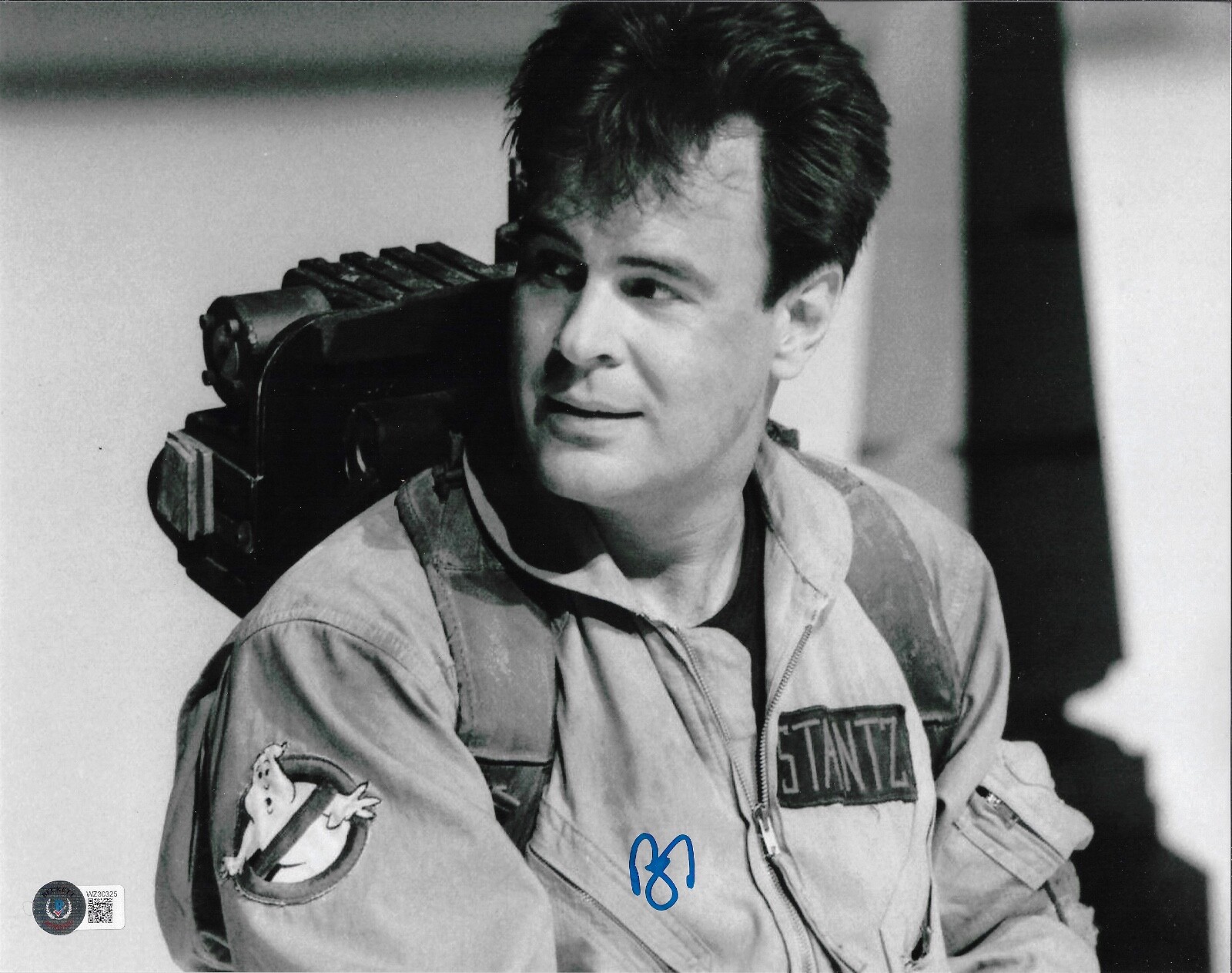 Dan Aykroyd Signed 11×14 Photo Ghostbusters Blue BAS Beckett Witnessed