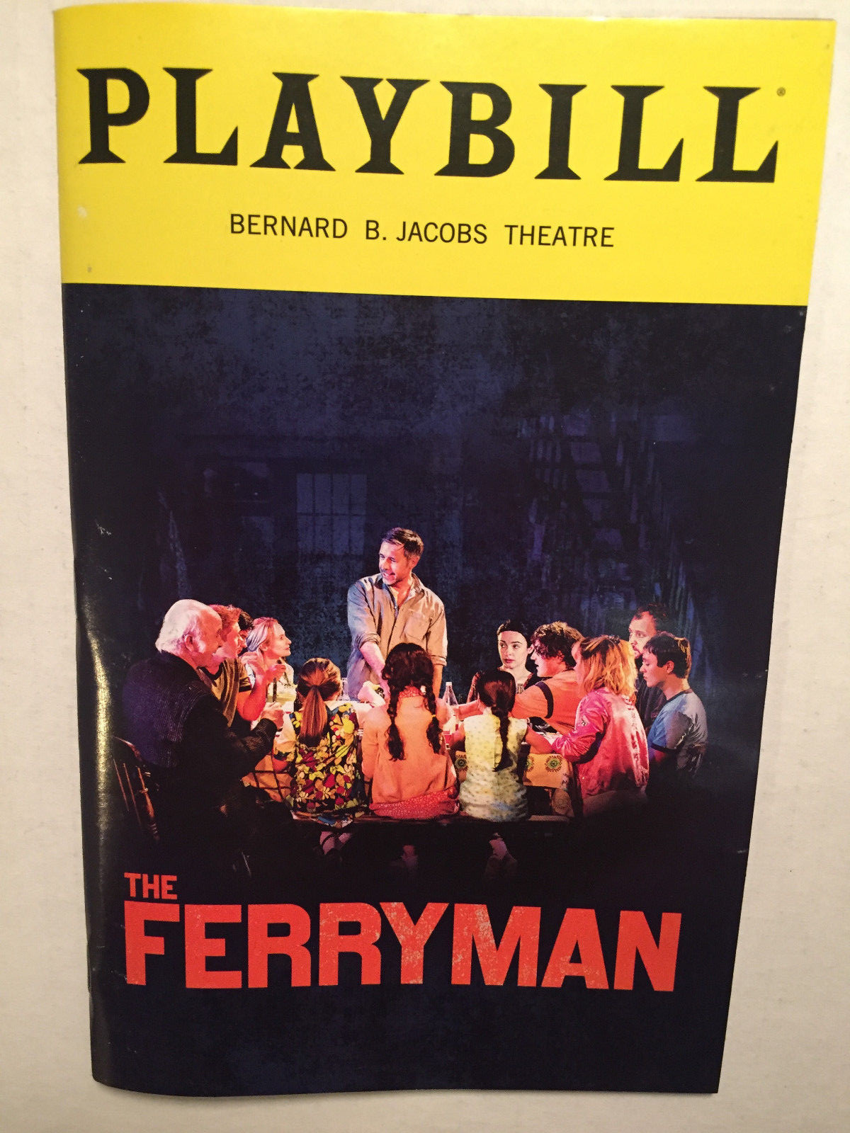 THE FERRYMAN PLAYBILL BOOK BROADWAY THEATRE NEW YORK OCTOBER 2018 PREVIEWS OBC