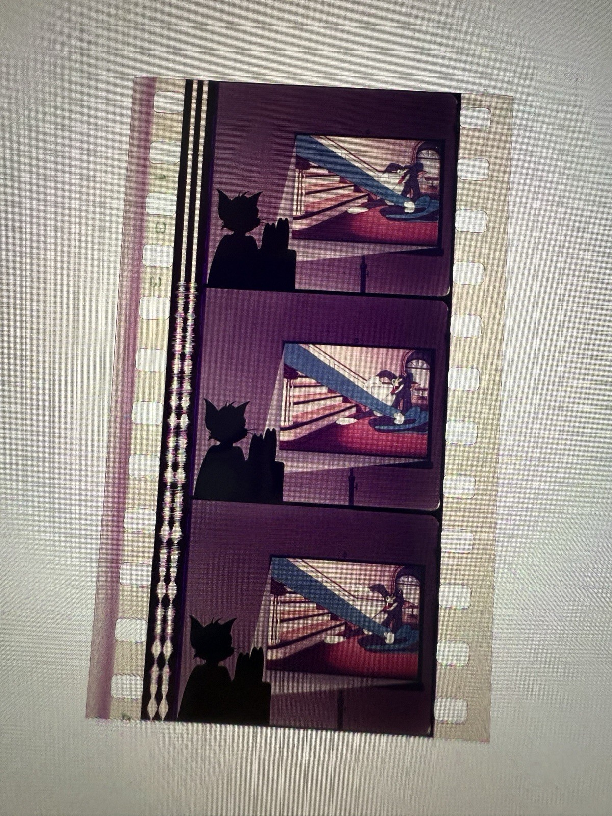 Tom & Jerry 35mm Film Cell MGM Cartoon Animation Collectible