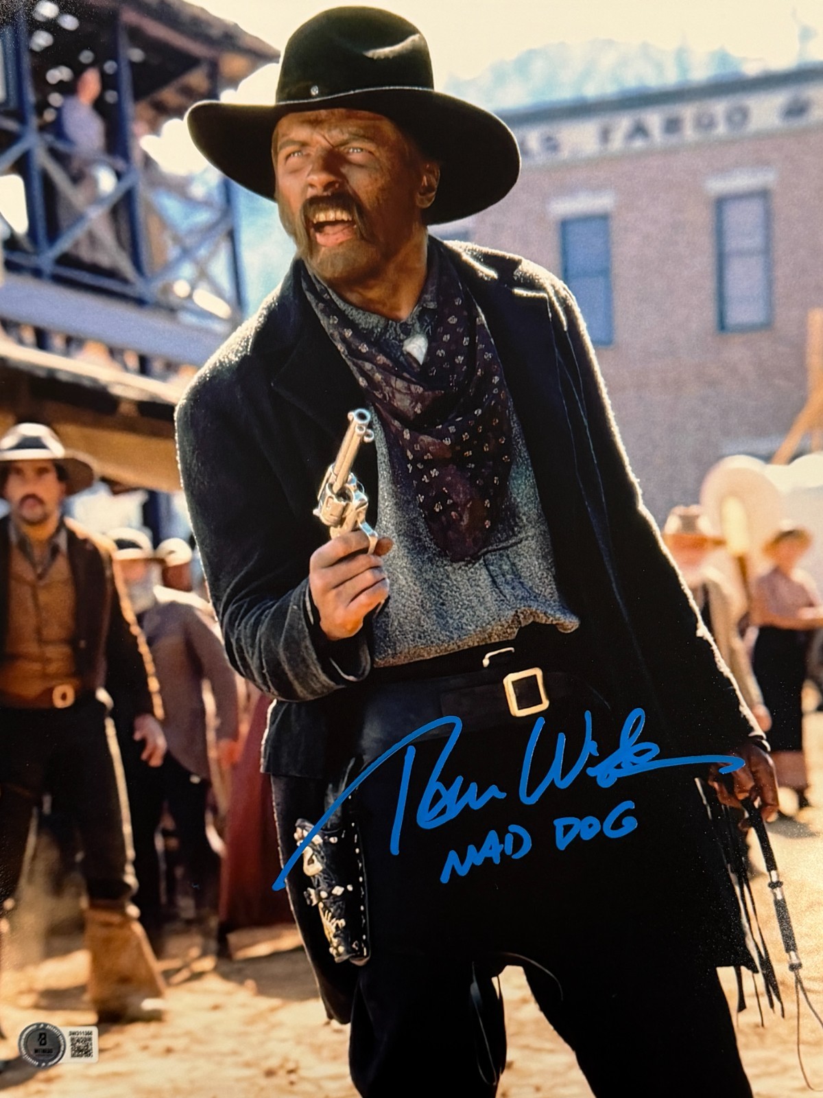Tom Wilson Signed 11×14 Photo Back to the Future Authentic Autograph Beckett