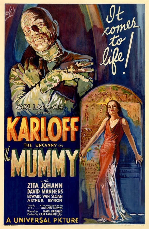 The Mummy movie poster print : Boris Karloff : 11 x 17 inches