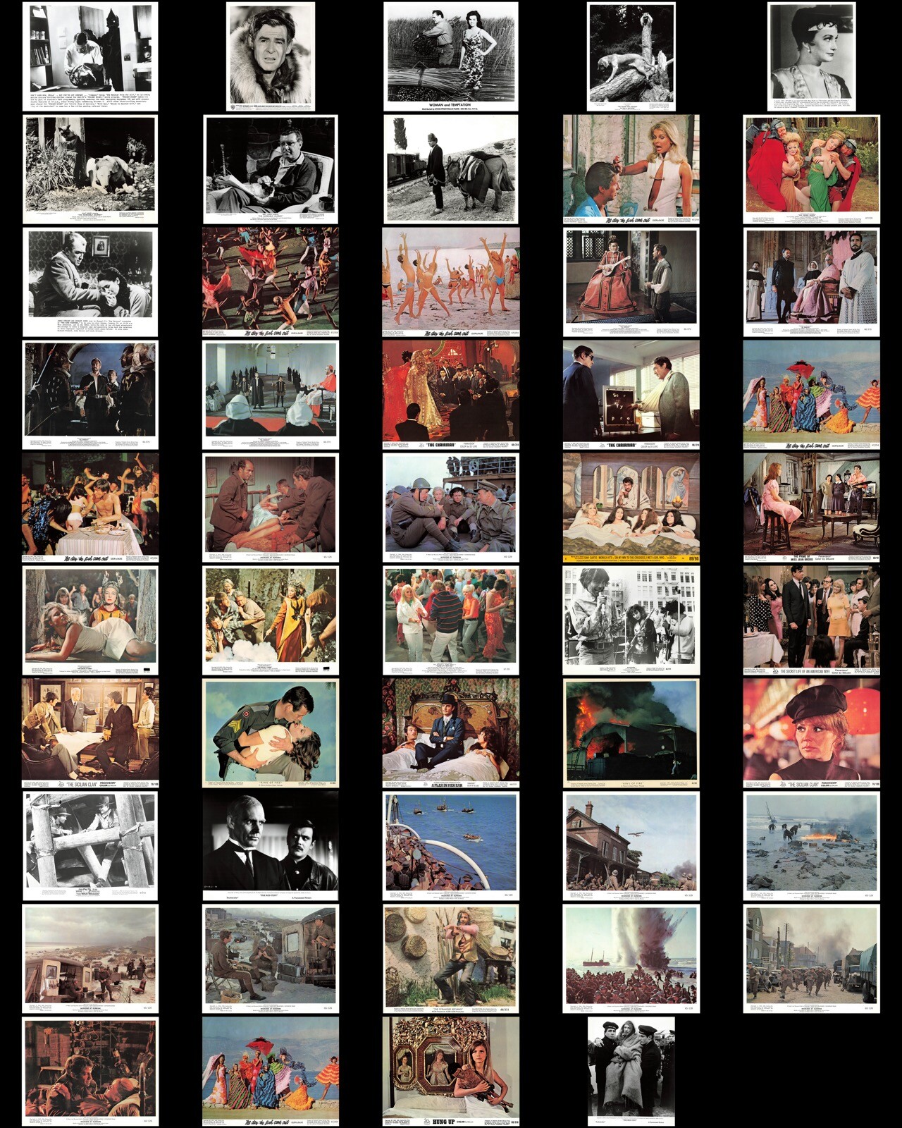 1960s Vintage Movie Still Photo Twentieth Century Fox Walt Disney Lot of 49 j2f1
