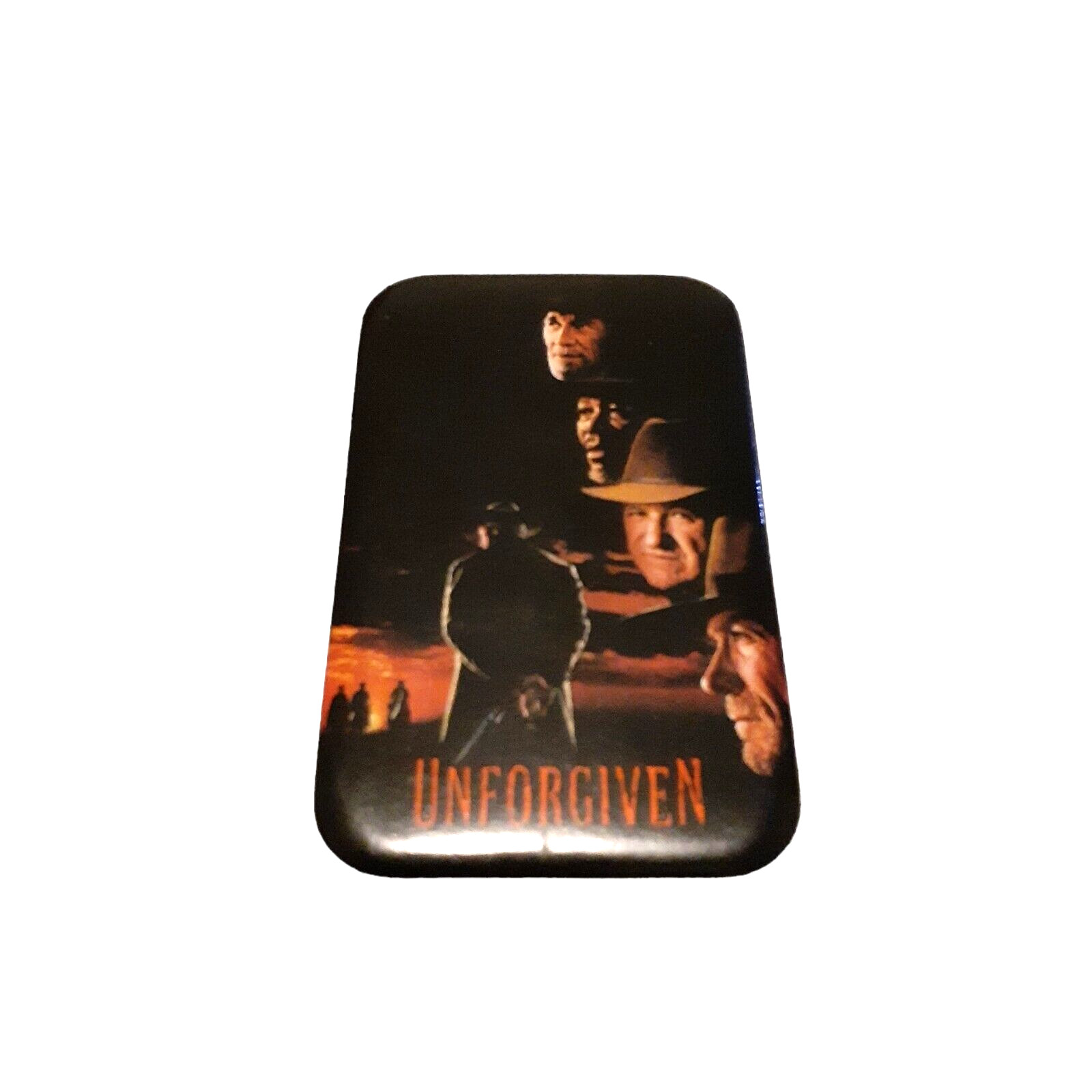 VTG Unforgiven 1992 Original Movie Promo Pinback Button Warner Bros