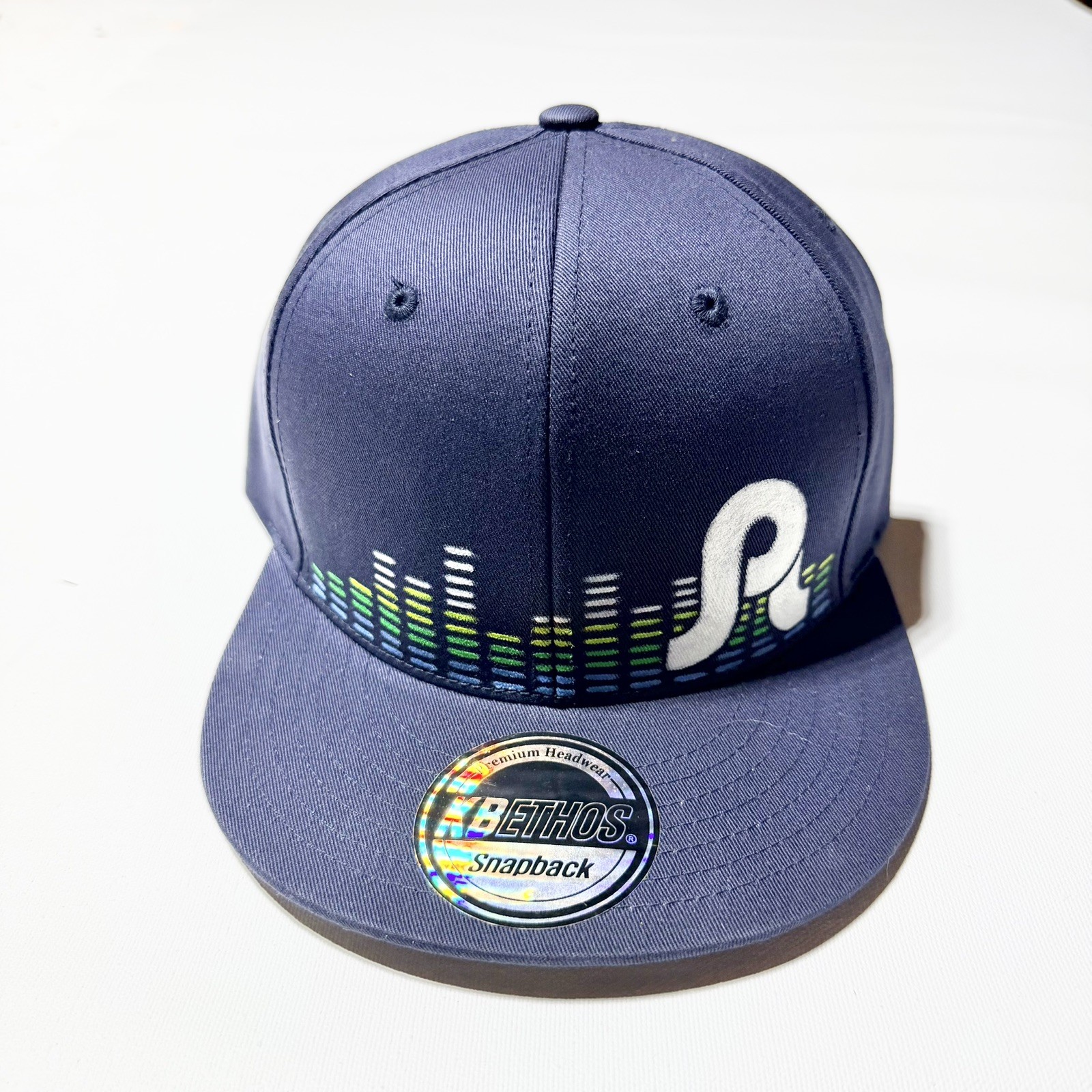 Pretty Lights Navy Blue Equalizer SnapBack Hats, Pretty Lights Hat