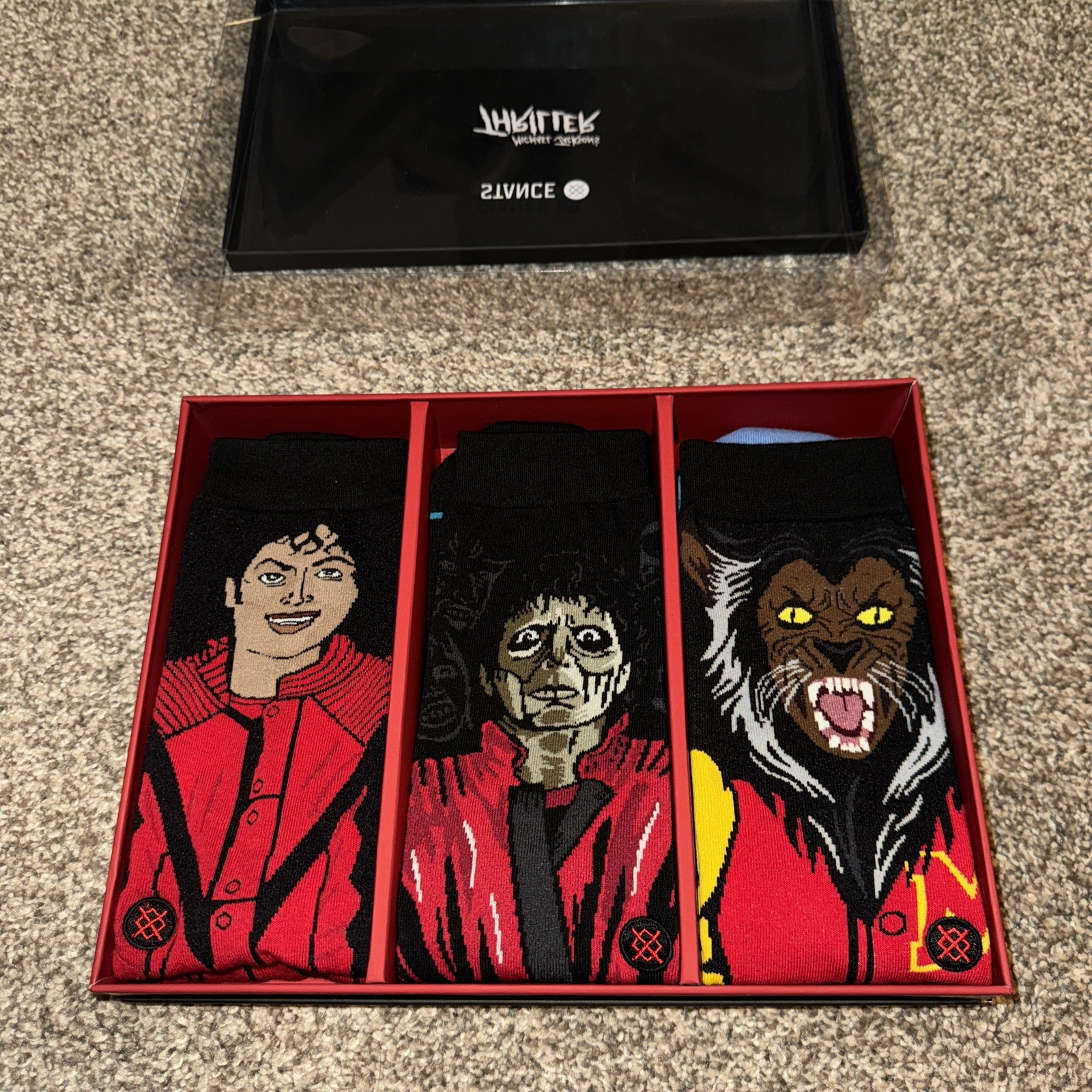 Stance x Michael Jackson Thriller Socks Large Set!