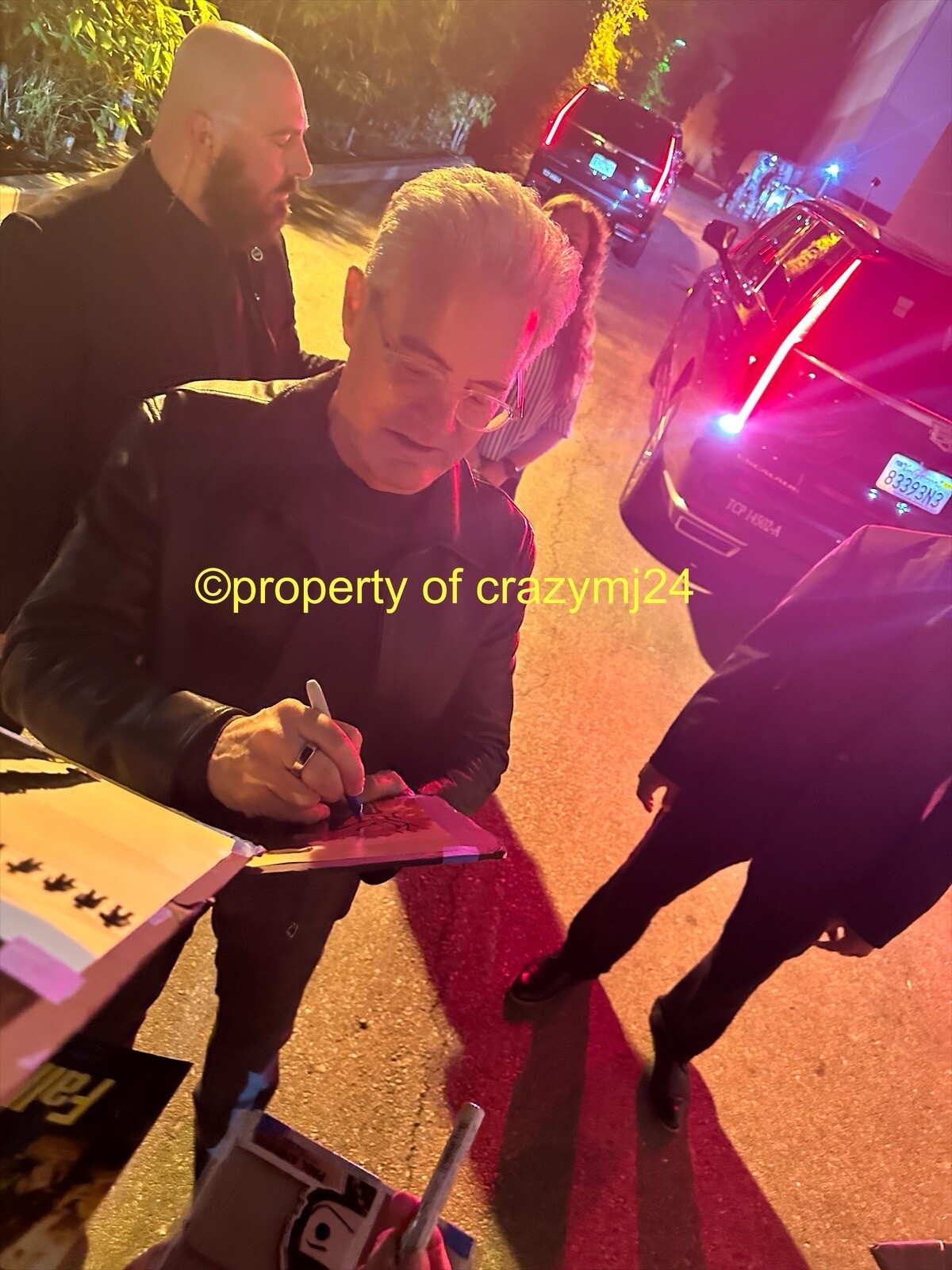 Kyle MacLachlan Signed Fallout Overseer Hank MacLean Autograph Exact Proof PSA