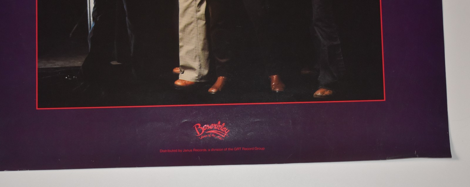 23″ X 23″ The Greg Kihn Band Beserkley Promo Poster