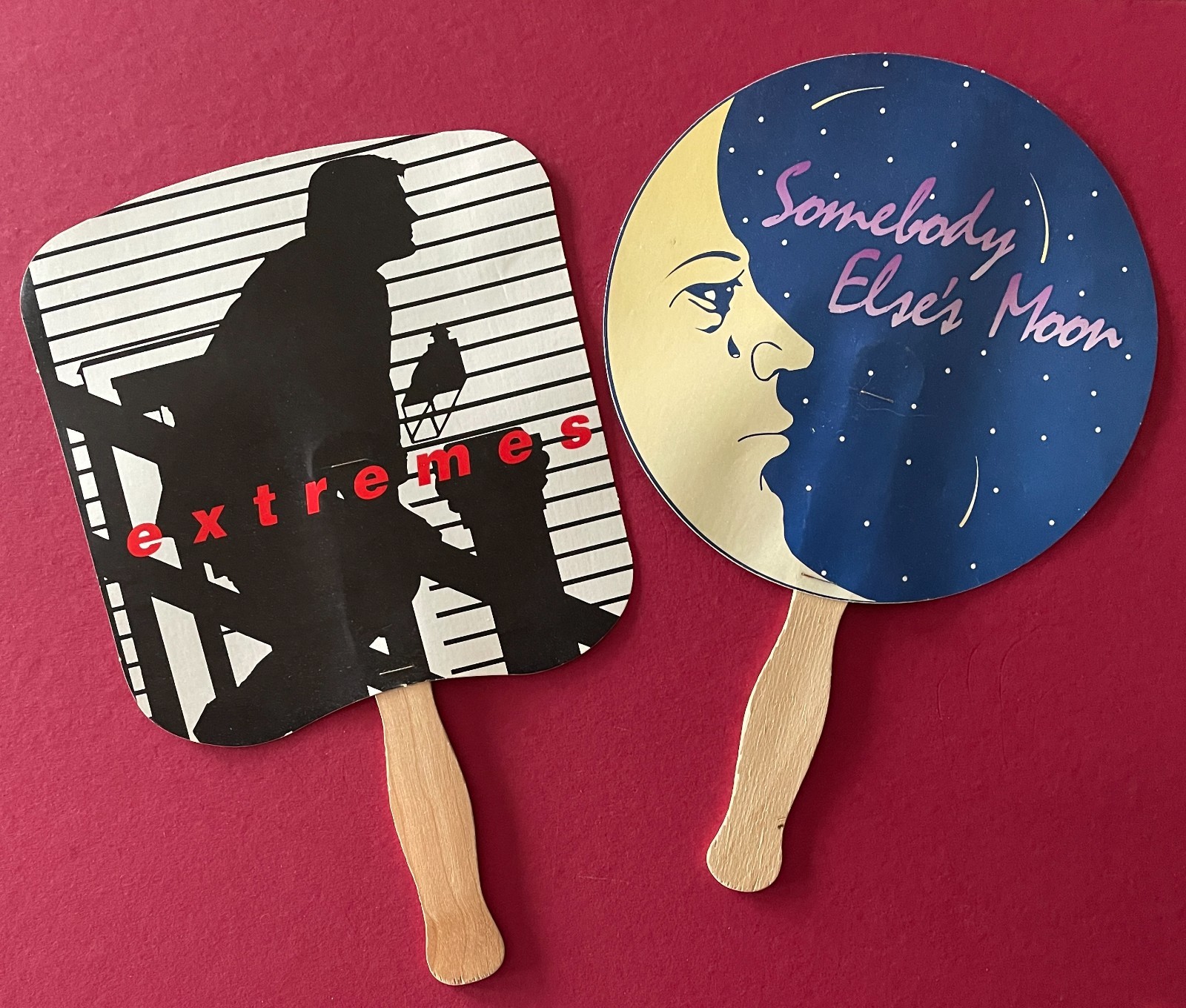 Collin Raye – Country Music Concert – Paper Hand Fan – Lot of 2