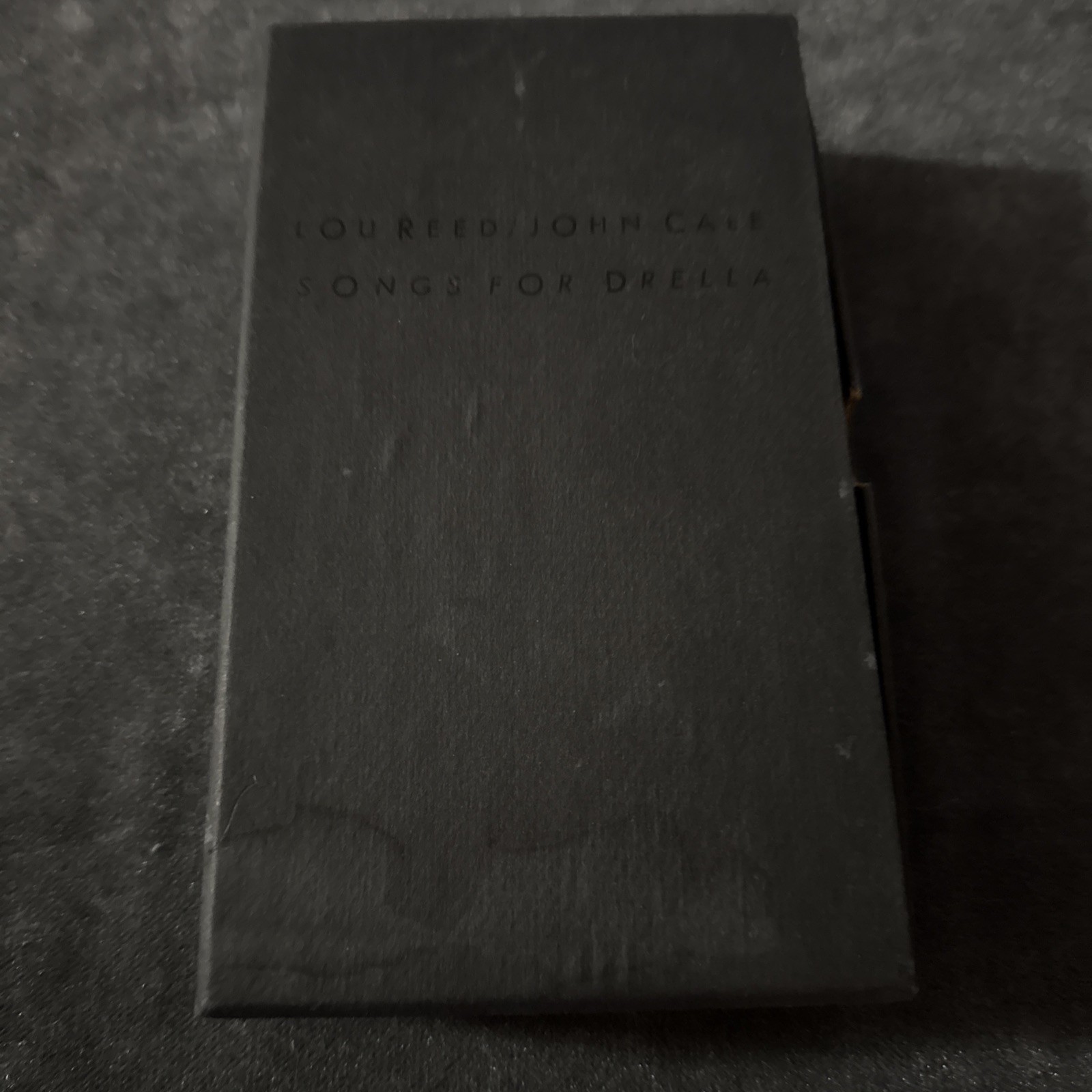Lou Reed & John Cale – Songs For Drella RARE promo VHS / cassette press kit