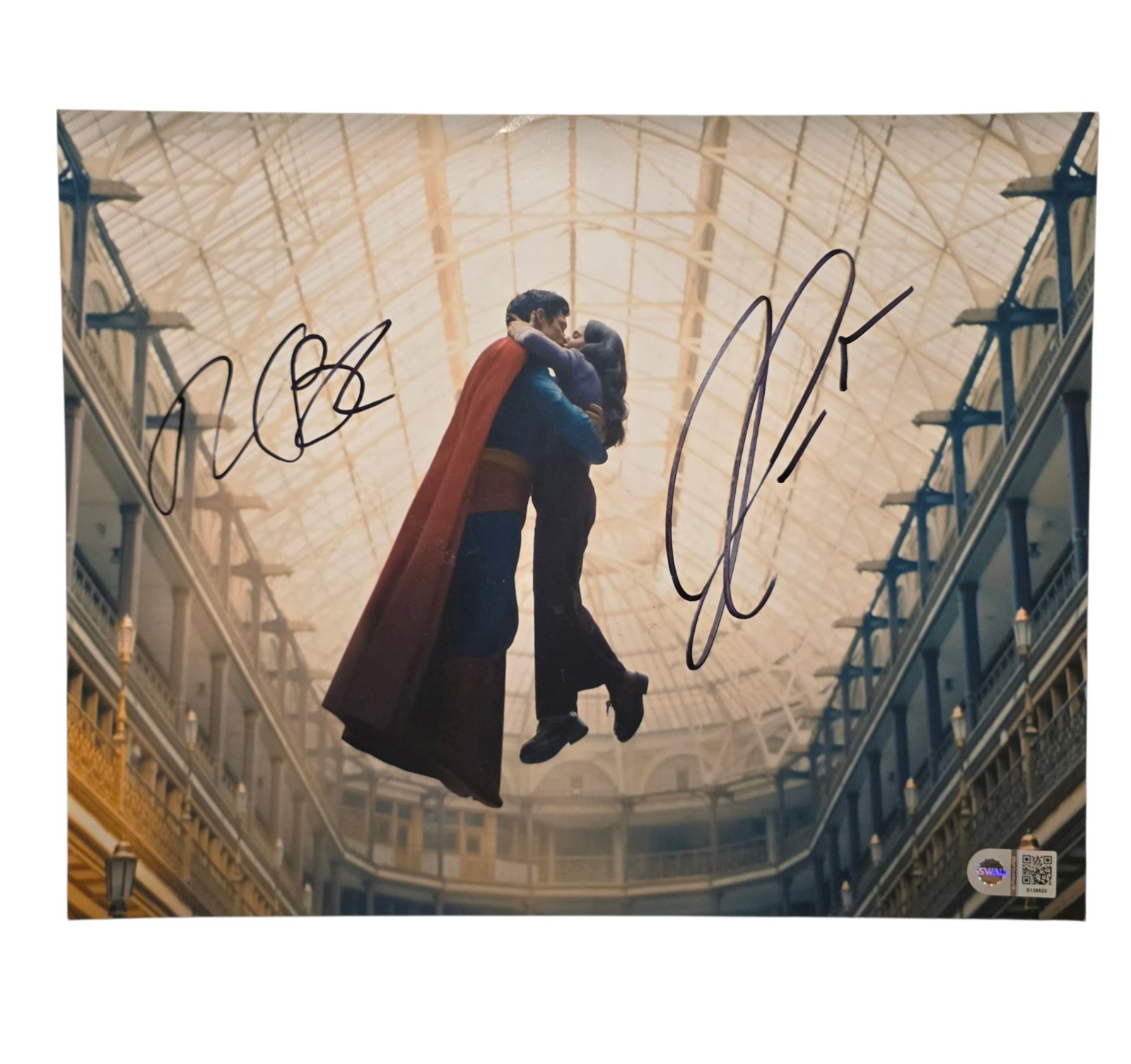 David Corenswet Rachel Brosnahan Combo Signed 11×14 Photo Superman SWAU COA RARE