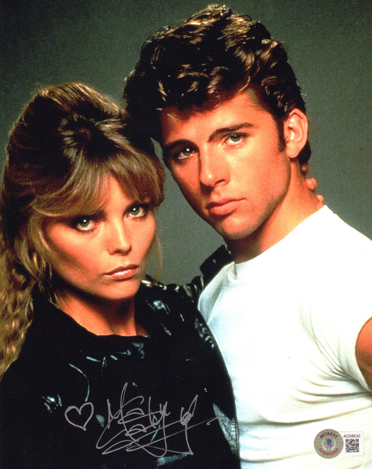 Maxwell Caulfield (Grease 2) Actor Signed Autograph 8×10 Photo Beckett BAS COA