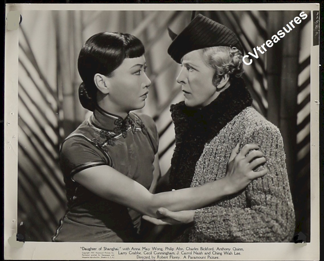 Anna May Wong DAUGHTER of SHANGHAI Original Vintage Historic TYPE 1 Photo 1937 5