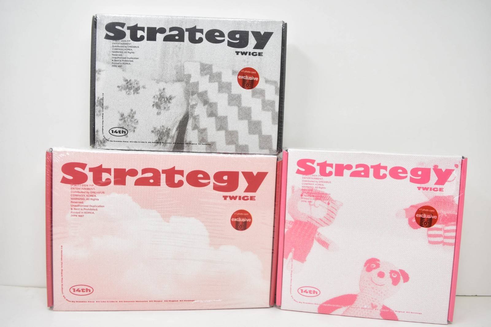 TWICE – STRATEGY (Standard Photobook Step Ver, Exclusive, CD) – NEW SEALED !!!