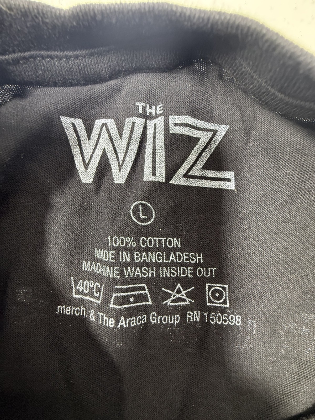 THE WIZ Broadway The Musical +Unisex BROADWAY LOGO TEE T-SHIRT + NEW! ORIGINAL!