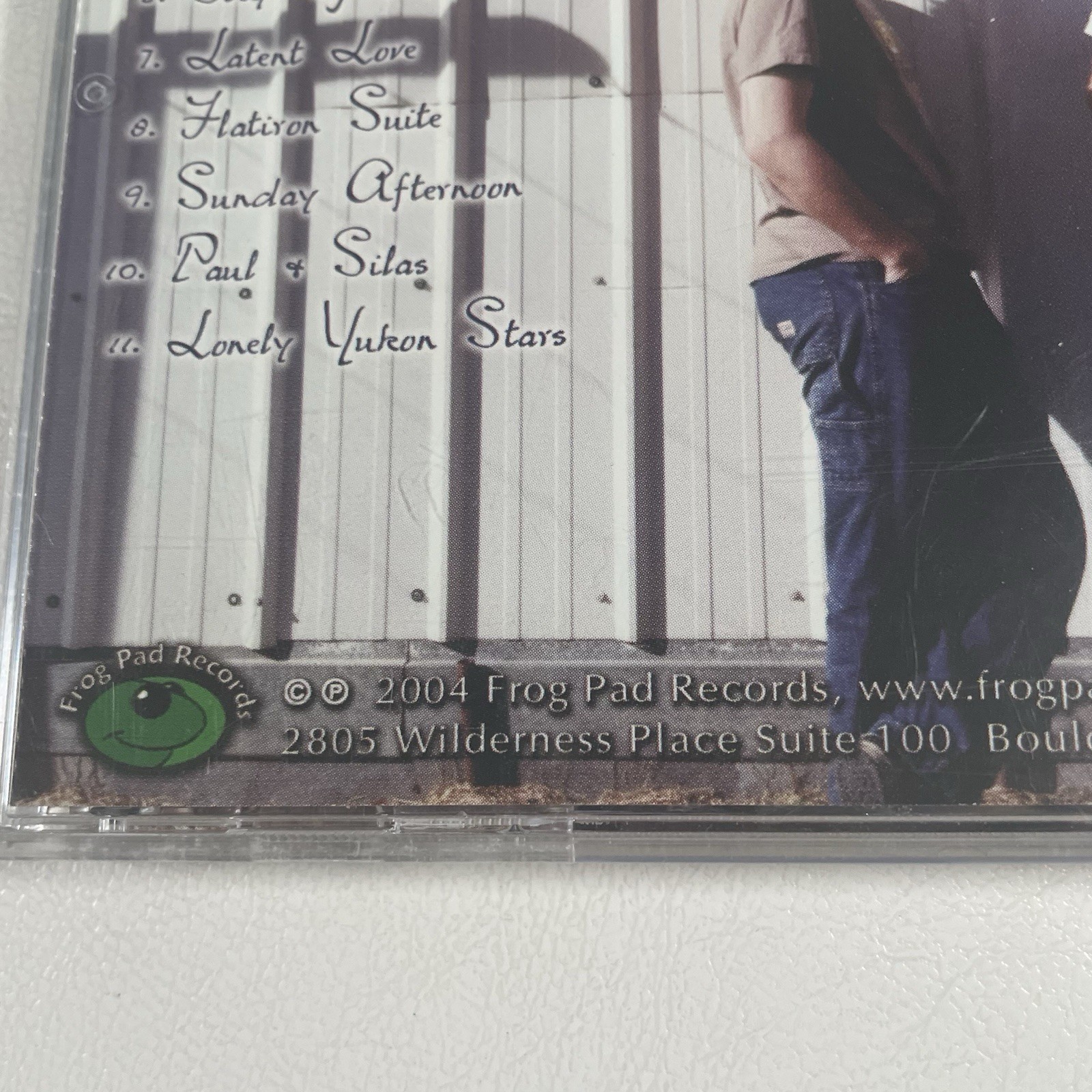 Jeff Austin Chris Castino Signed CD Insert Songs From The Tin Shed 2004 Music