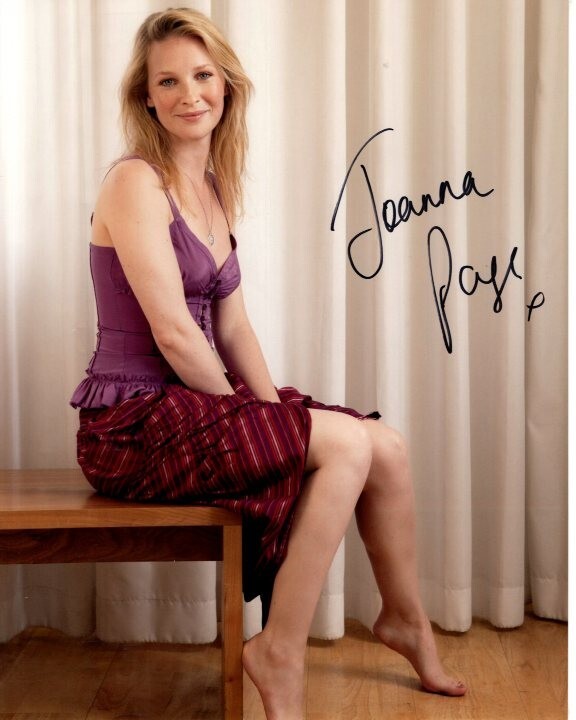 JOANNA PAGE signed autographed 8×10 photo