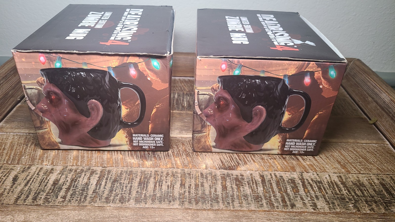 2 Dead Rising 4 XBox One Capcom 2016 Limited Edition Zombie Coffee Cup Mug Mugs