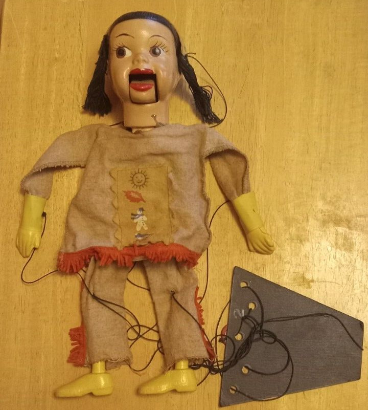 1950s Howdy Doody Princess Summer-Fall Winter-Spring Marionette Puppet COOL!