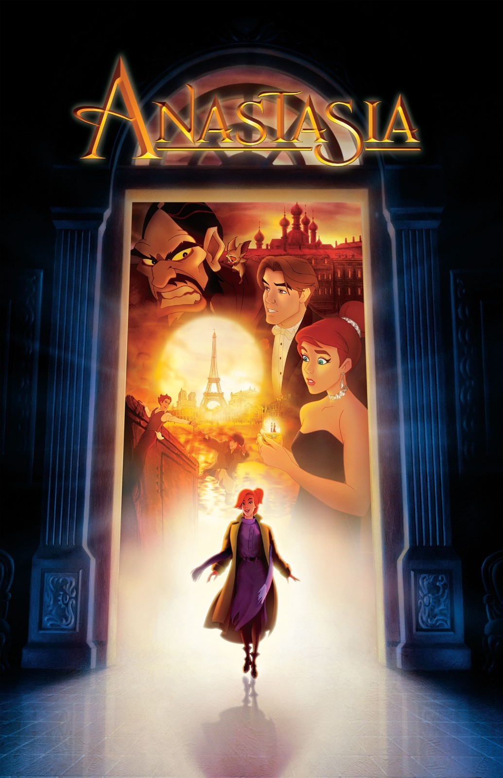 Anastasia movie poster (b) – 11 x 17 inches – Don Bluth Animation
