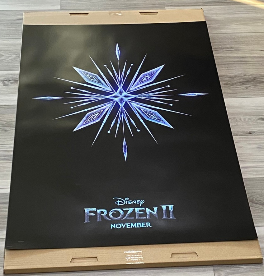 Disney FROZEN 2 (II) Movie Poster Double Sided DS 27×40 NEW! Authentic Original