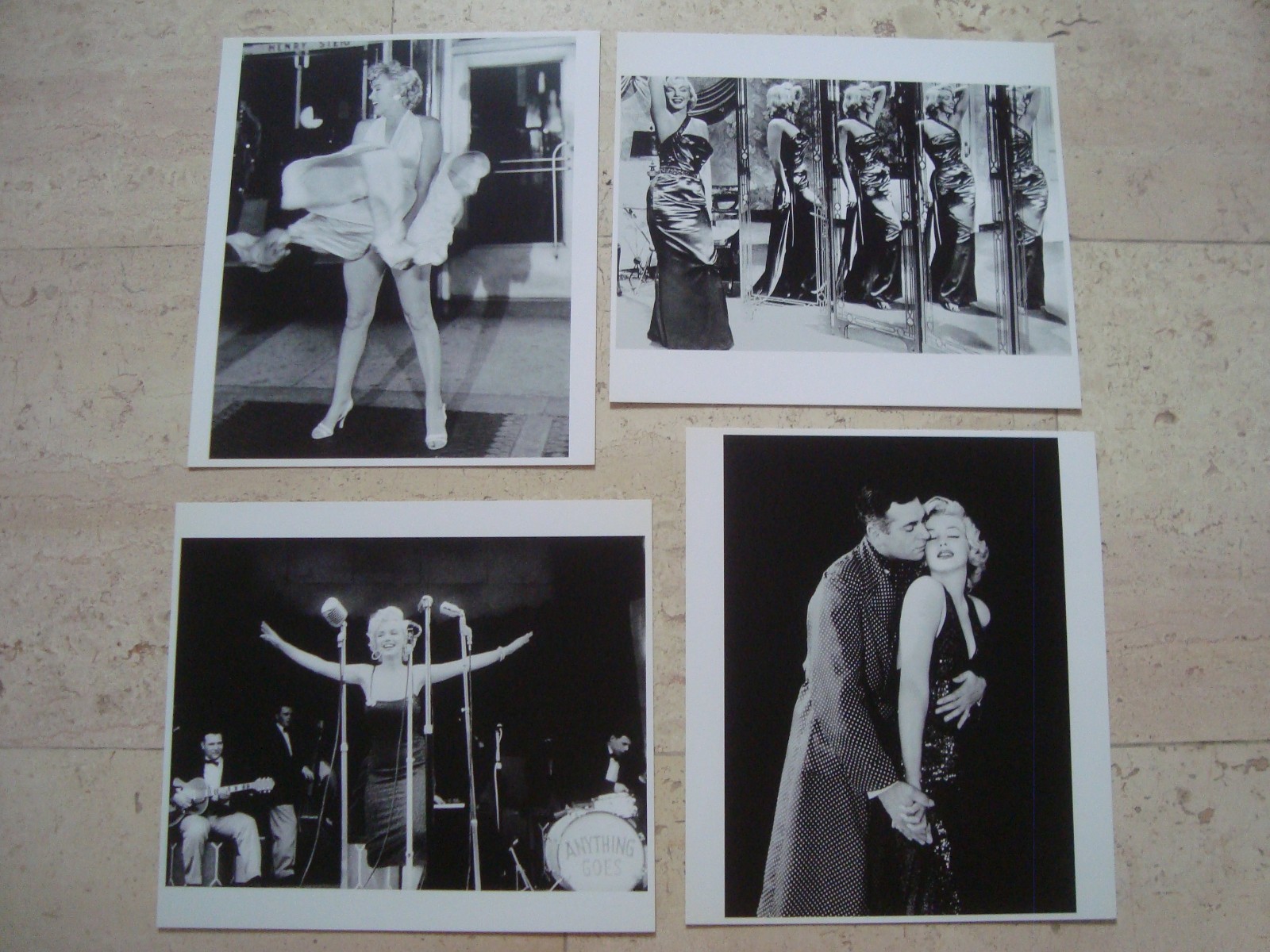 Marilyn Monroe CULT COLLECTOR´S BOX with 20 photo prints DVD & CD and “book”