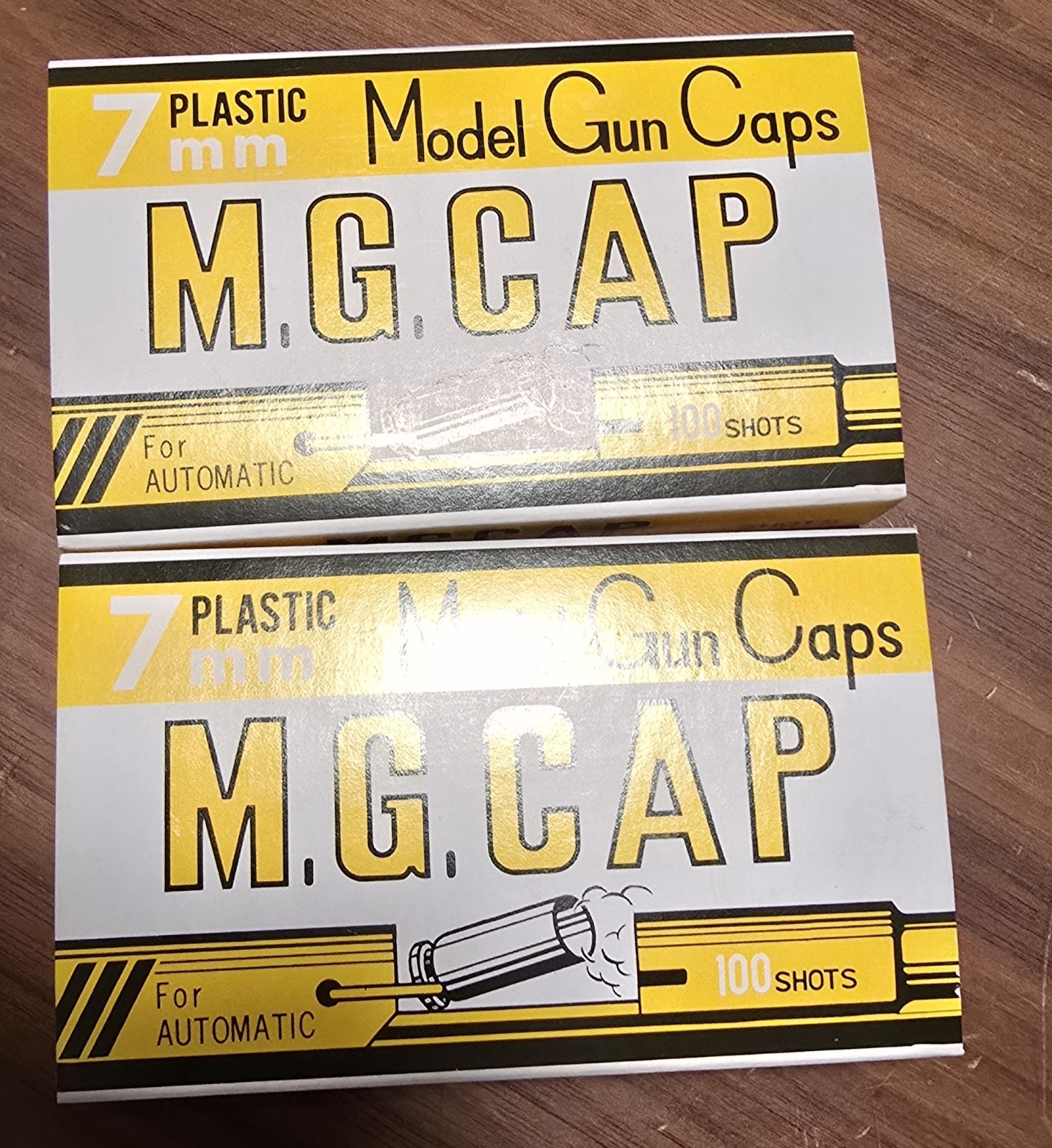 MGC 7mm 100 Count caps for MGC, MARUSHIN, TANAKA BRAND NEW IN BOX