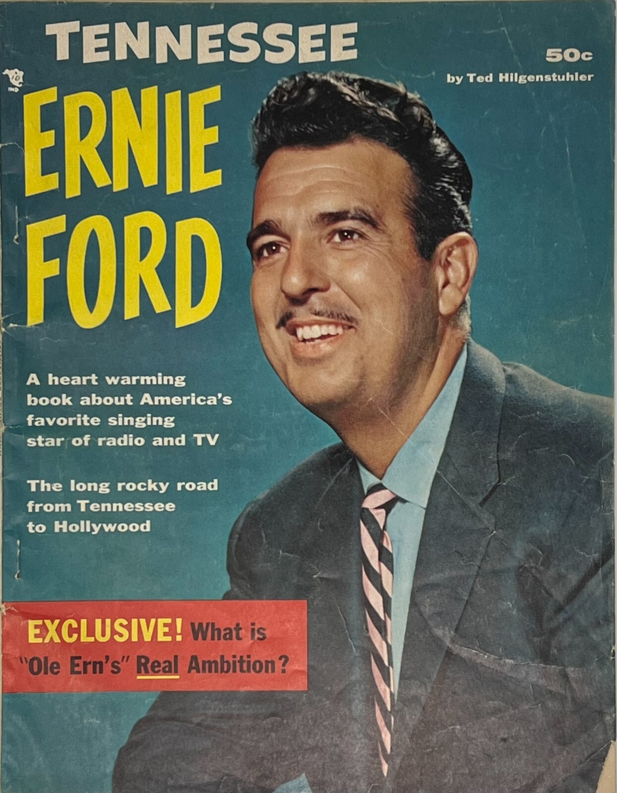 Vintage Tennessee Ernie Ford Book 1957 Pea Picker Peterson Publishing 96 pg. Mag