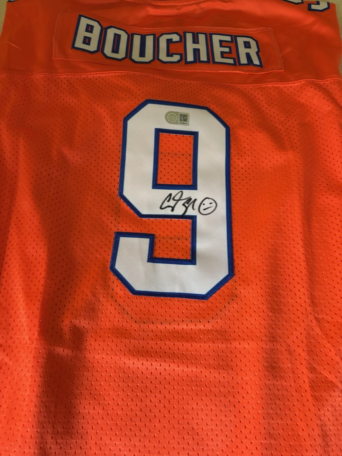 ADAM SANDLER THE WATERBOY hand signed autographed BOBBY BOUCHER Jersey W/COA