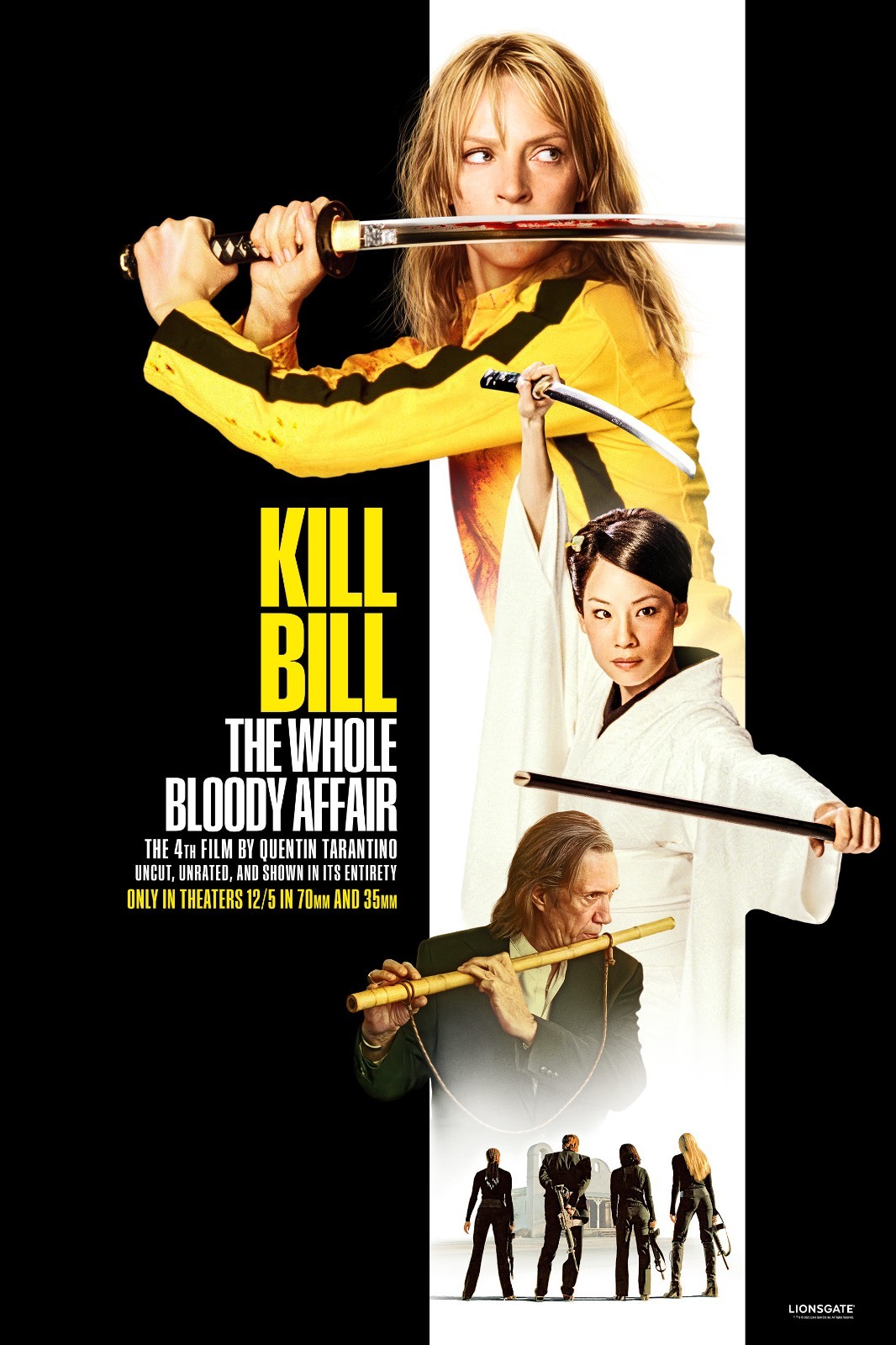 Kill Bill movie poster (b) – 11 x 17 inches – Uma Thurman, Quentin Tarantino