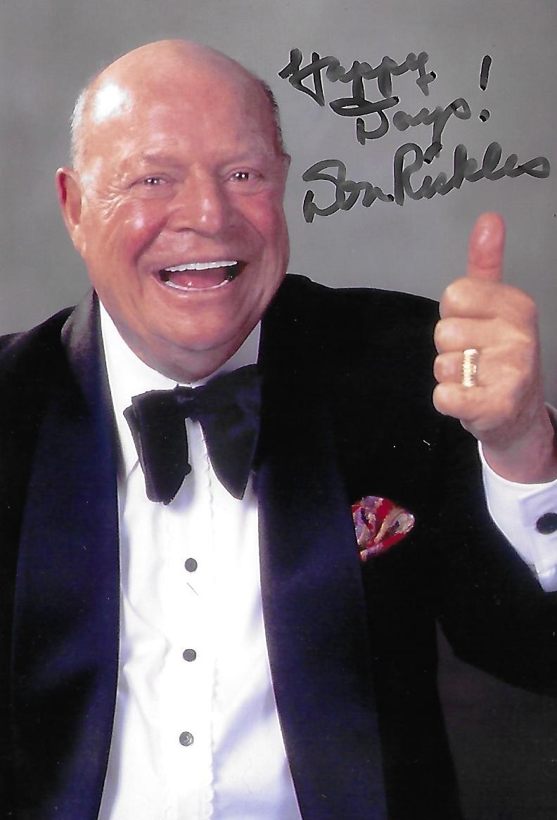 Don Rickles autograph 4×6 photo Casino Kelly’s Heroes Comedian Actor COA LOOK!!
