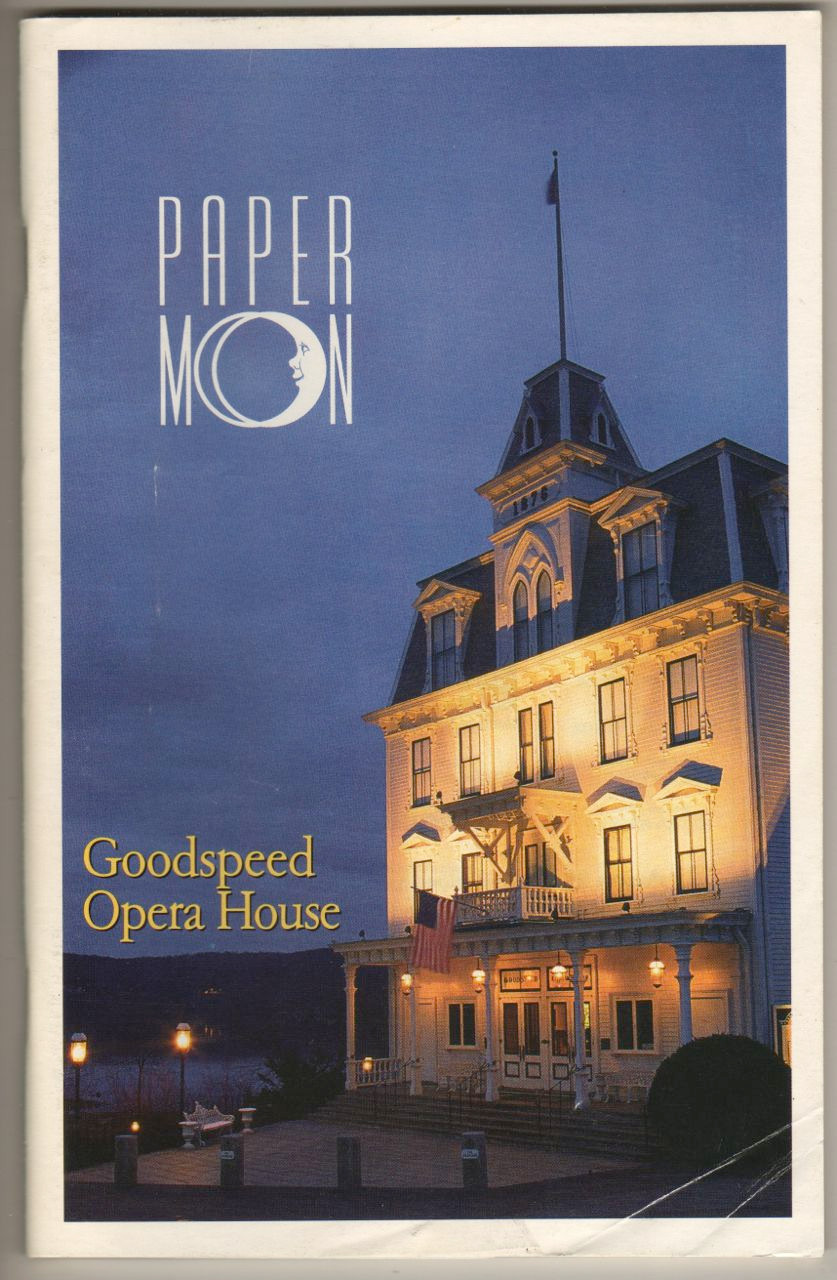 “Paper Moon” Playbill 1996 Goodspeed Opera House