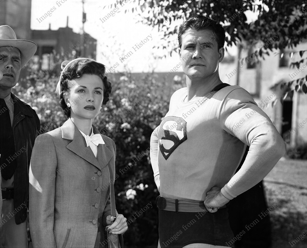 8×10 Print George Reeves Phyllis Coates The Adventures of Superman 1952 #3473