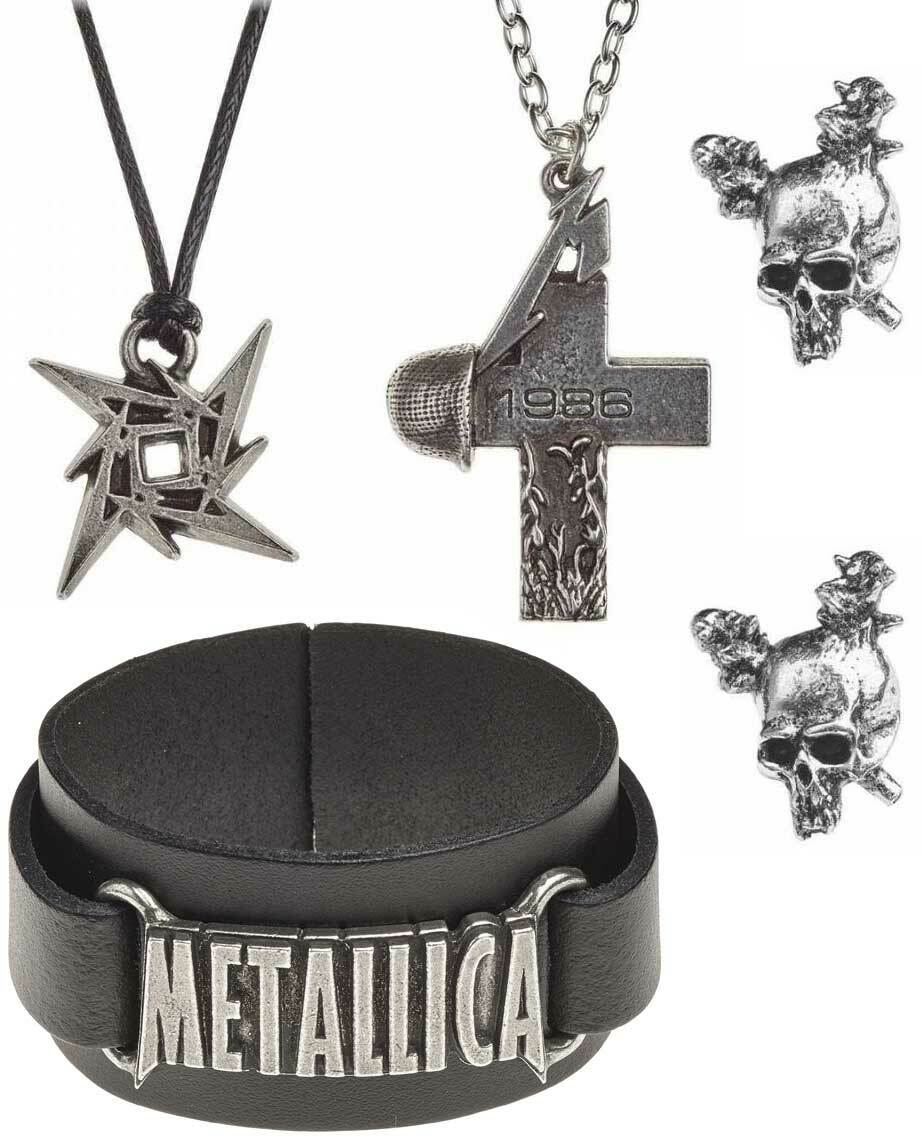 Alchemy of England Metallica Pendants Master of Puppets or Ninja Star Pendants