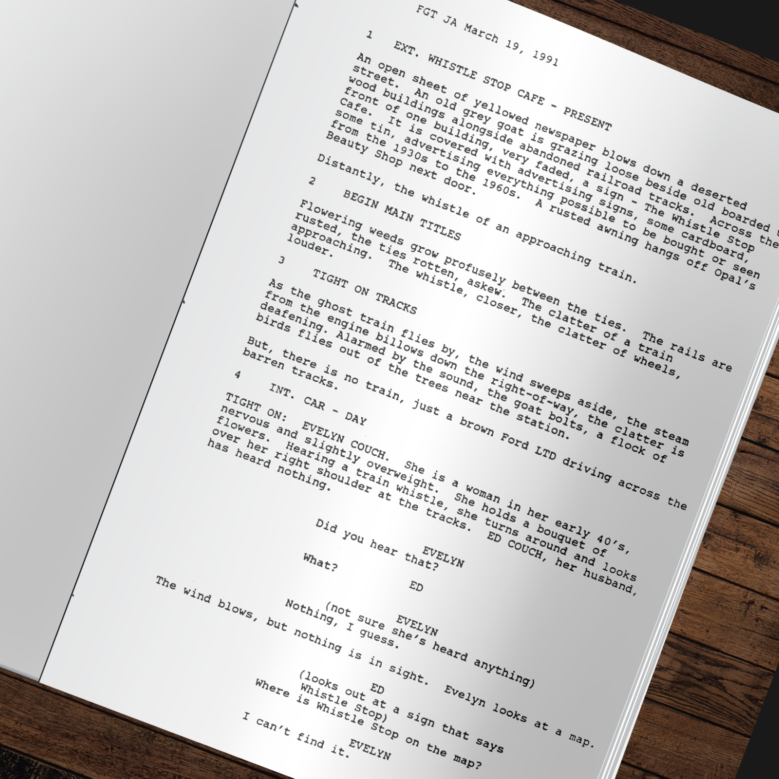 Fried Green Tomatoes Signed Autographed Movie Script Reprint Replica Kathy Bates