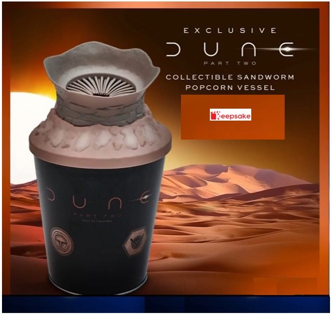 GSC Exclusive Dune: Part Two Popcorn Bucket Limited Edition Movie Collectible