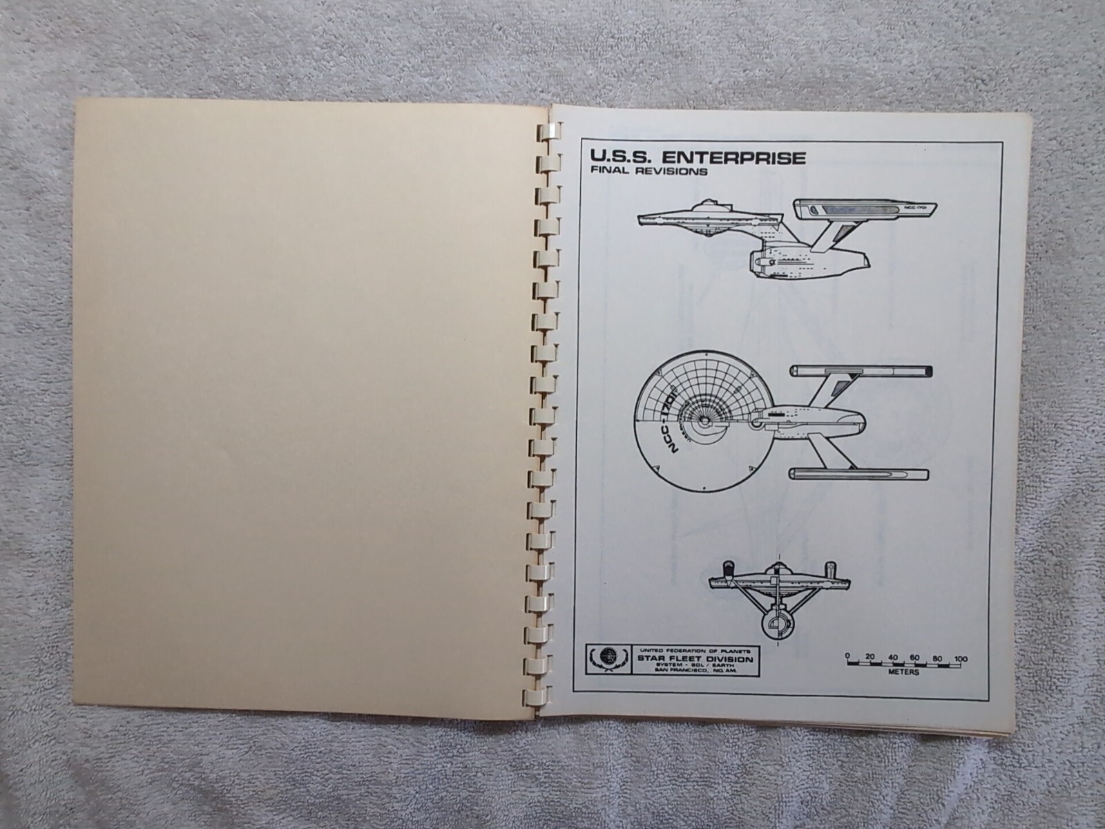 Star Trek Star Fleet Technical Manual Training Command Starfleet Academy Fanzine