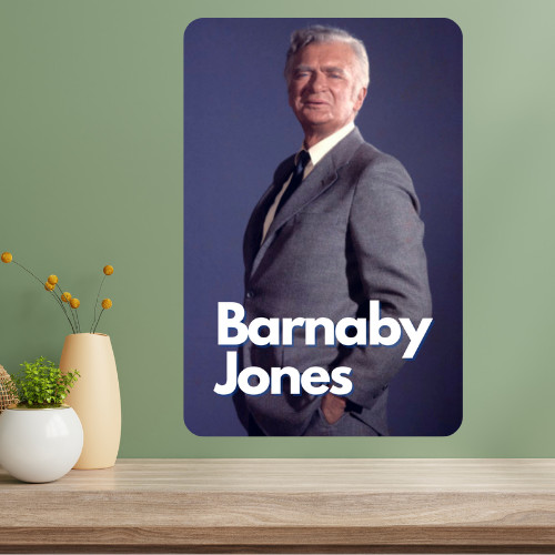 Barnaby Jones Classic TV Show Metal Poster Sign