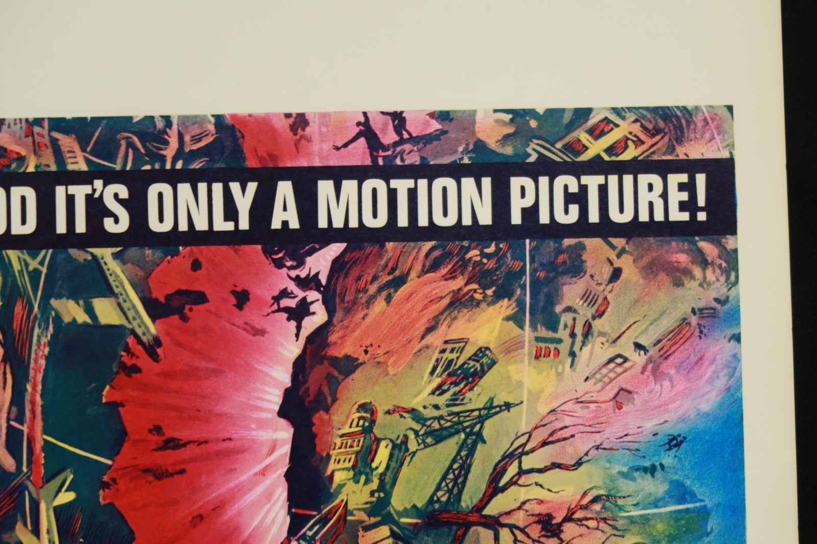 Crack in the World Window Card 1965 Movie Poster 14 x 22 NSS 65/12 Dana Andrews
