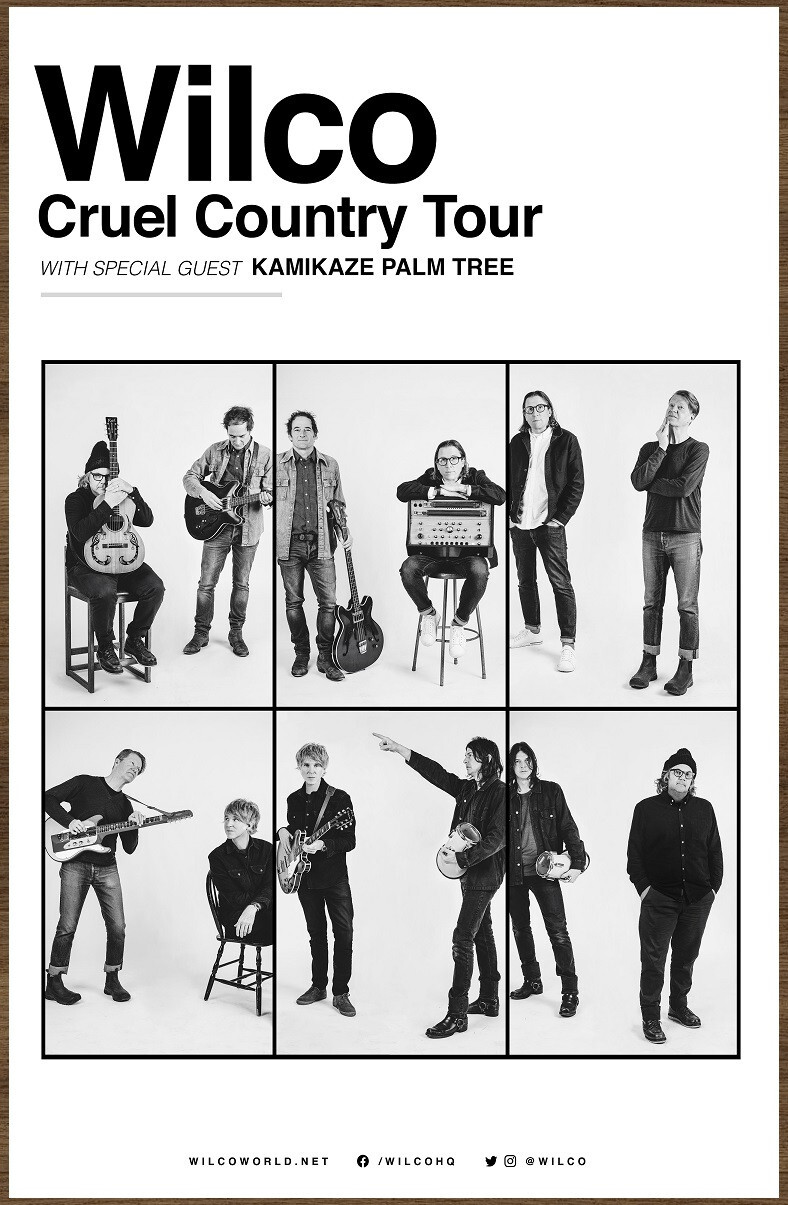 WILCO Cruel Country Tour 2023 Ltd Ed RARE Poster +BONUS Indie Alt Rock Poster!