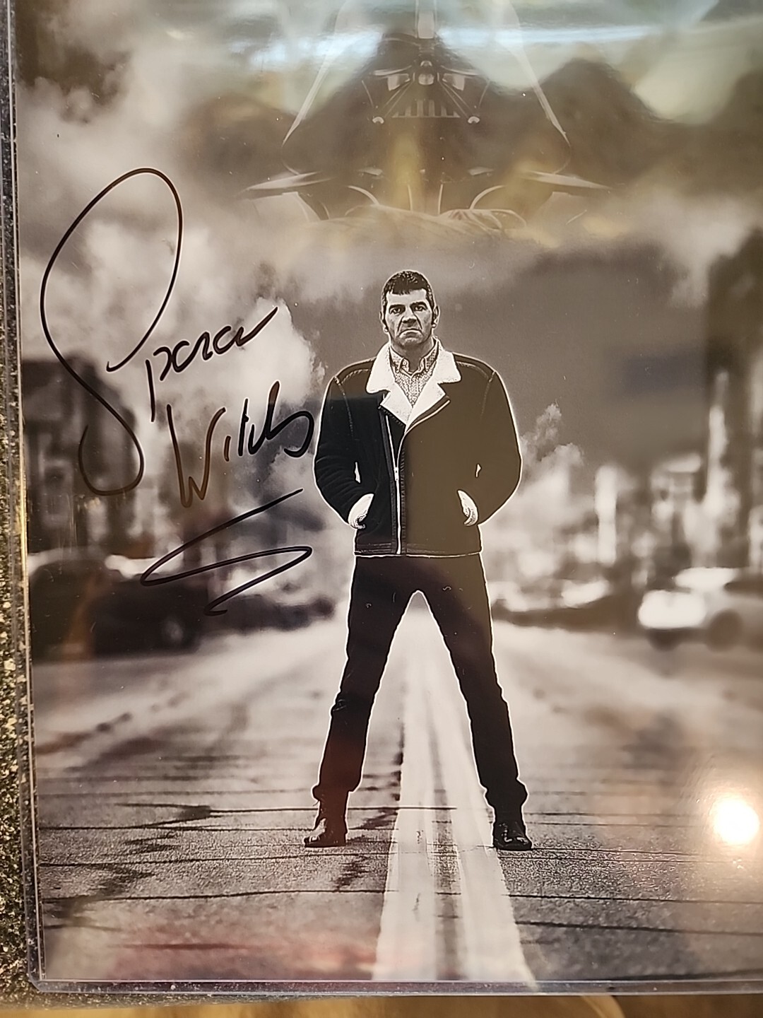 Spencer Wilding ” Darth Vader” 8×10 Autograph