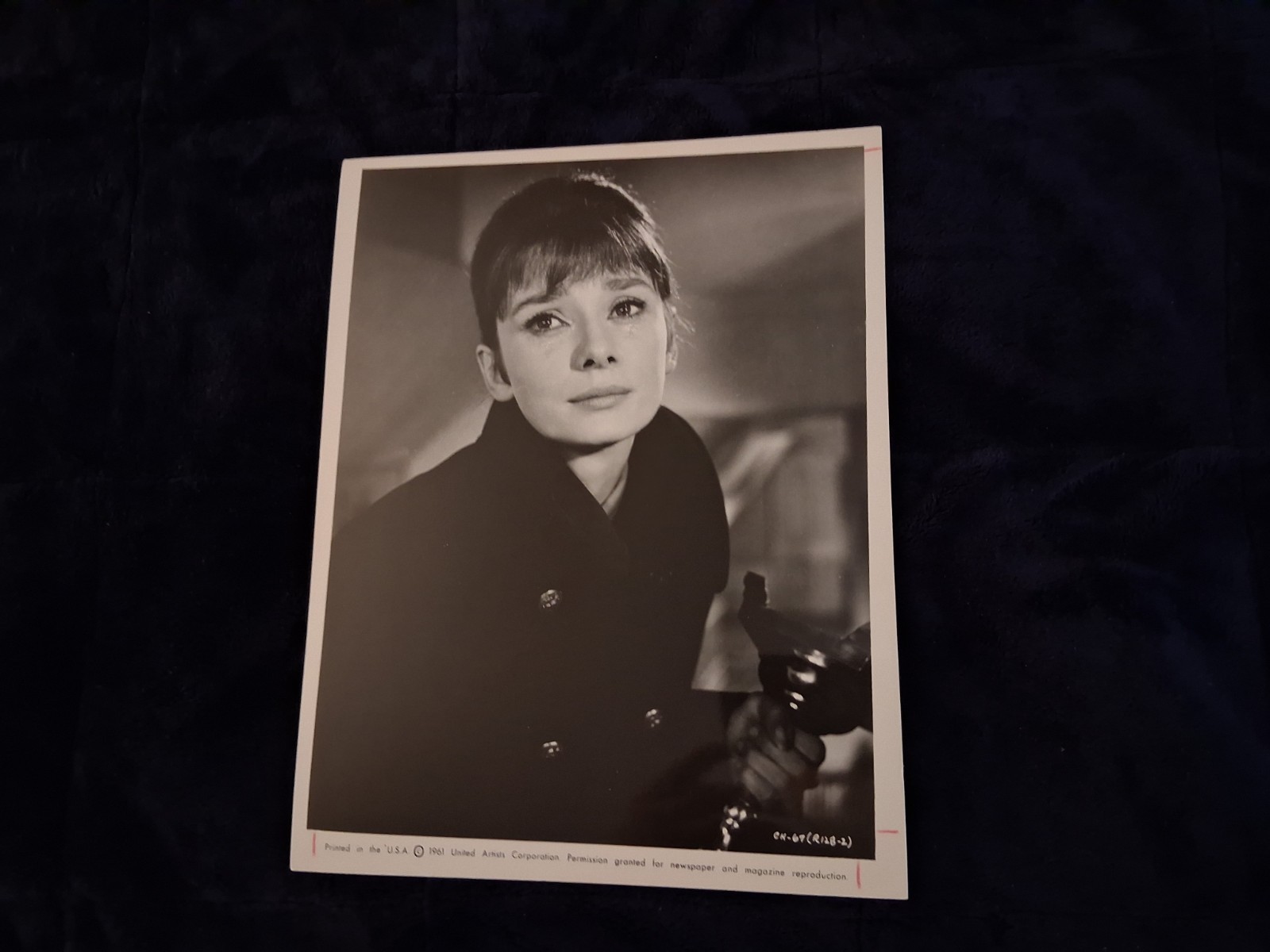 1961 Audrey Hepburn original press photo The Children’s Hour 8″x10 1/8″