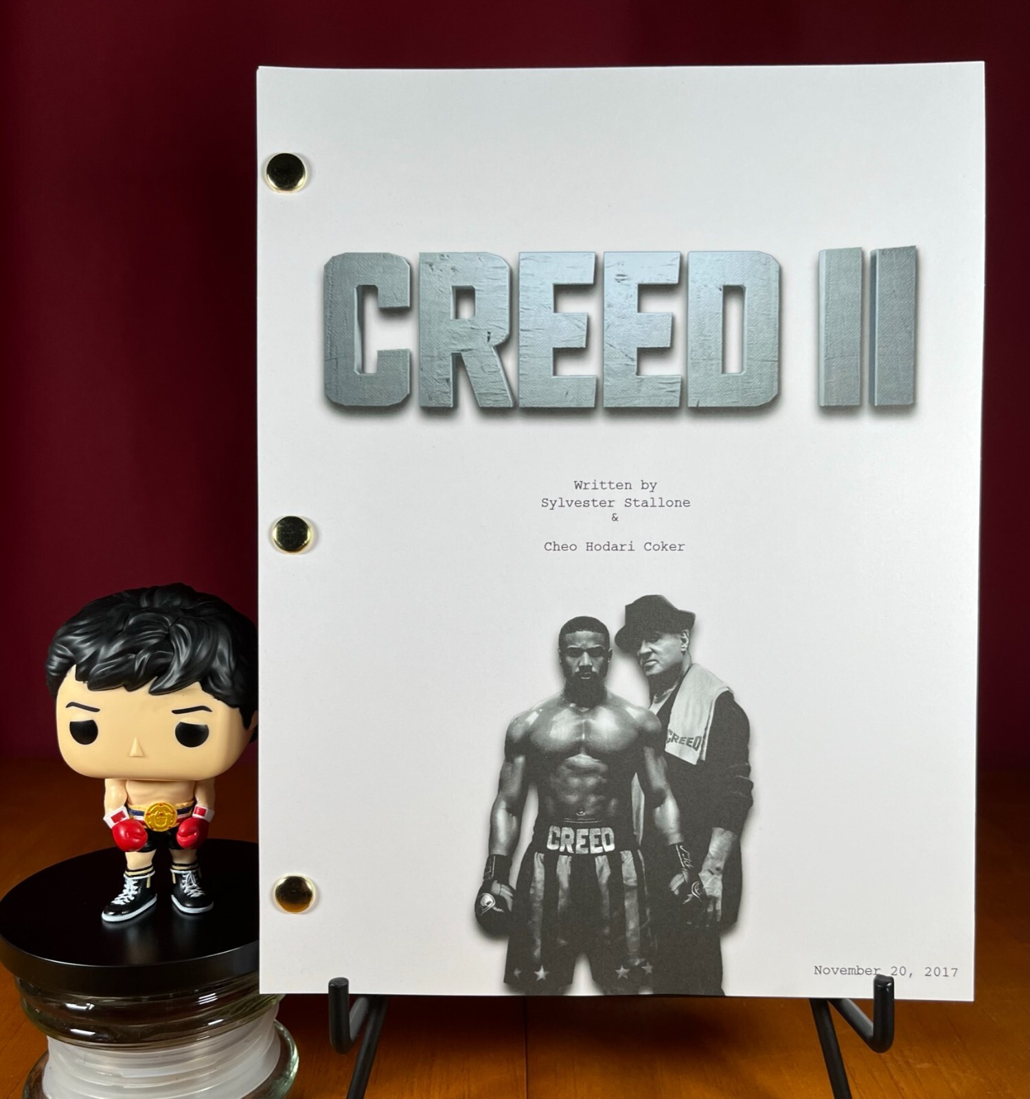 Creed II Script- 111 Pages- Full Script Reprint- Creed II Movie- Rocky Balboa