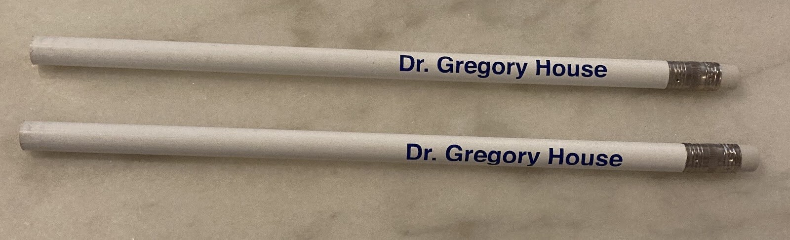 HOUSE Pencil; Set of 6; TV Show; Dr. Gregory House M.D.; Hugh Laurie; Promo