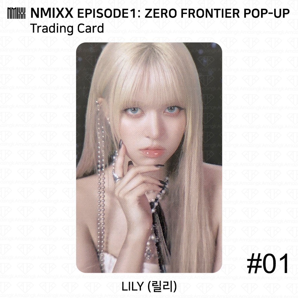 NMIXX EPISODE 1 ZERO FRONTIER POP-UP STORE Official Random Trading Card KPOP