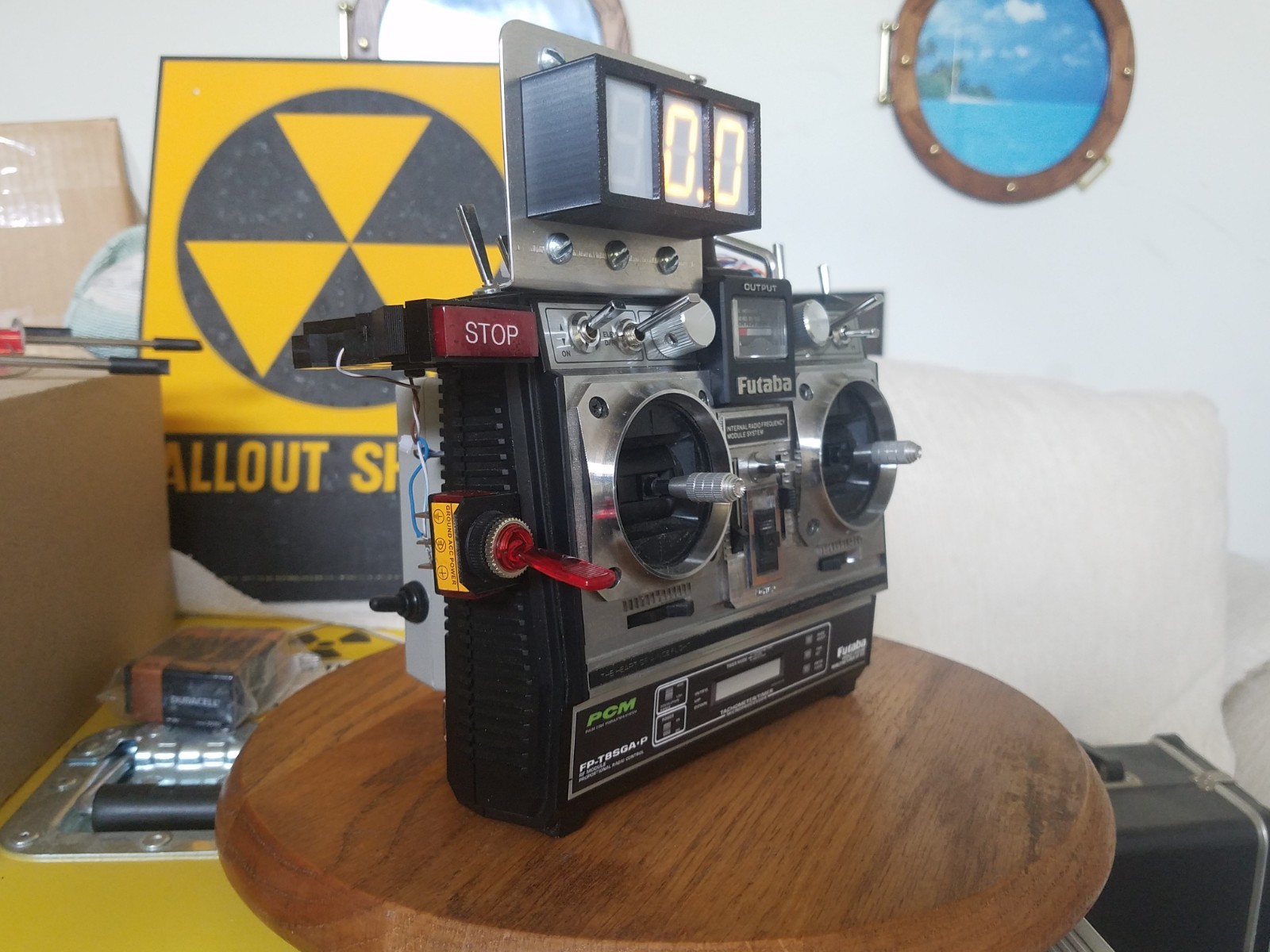 Back To The Future Remote Control Replica w/ working MPH Display and 8 Sounds