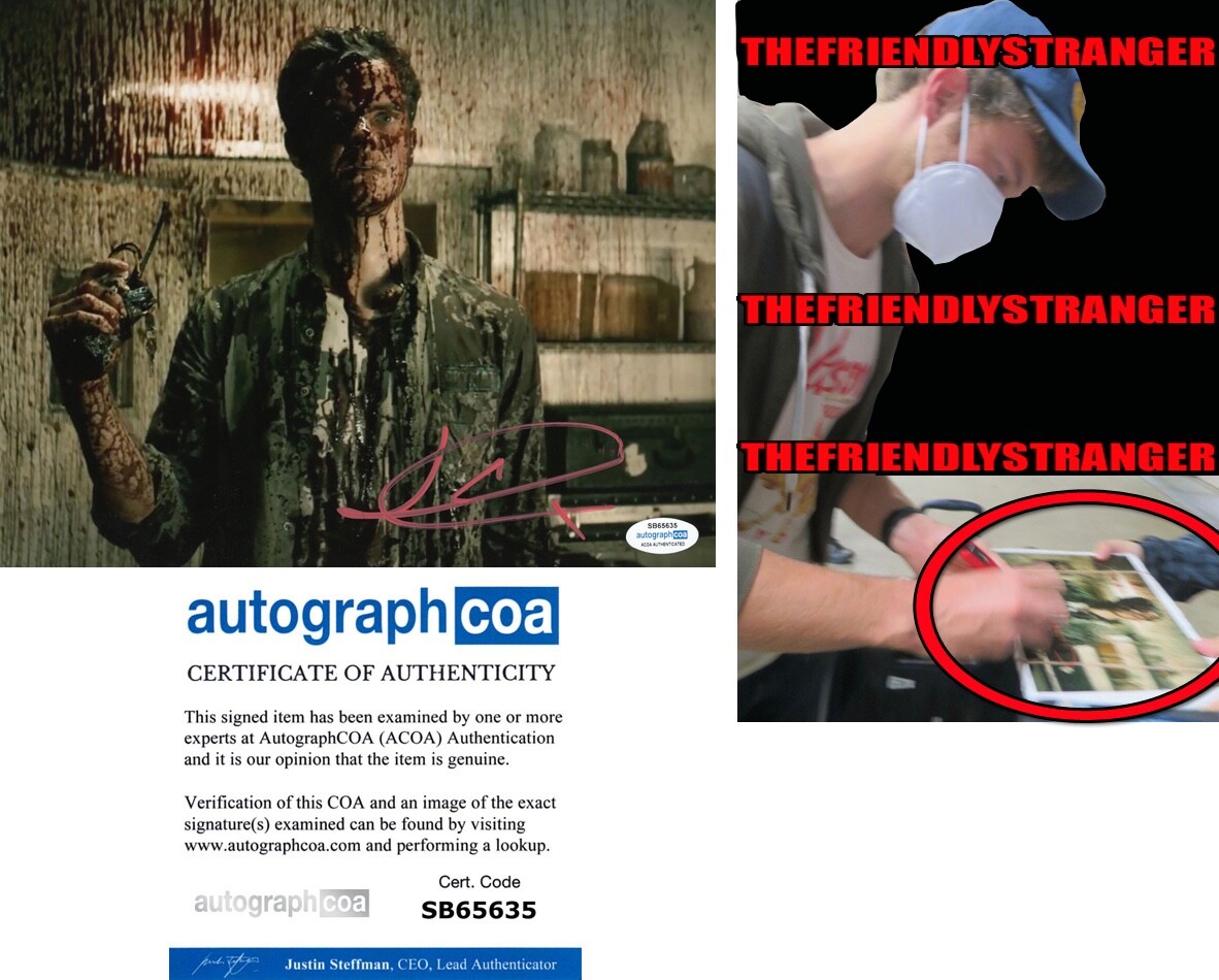 Jack Quaid signed “THE BOYS” 8×10 Photo c EXACT PROOF Hughie Campbell ACOA COA